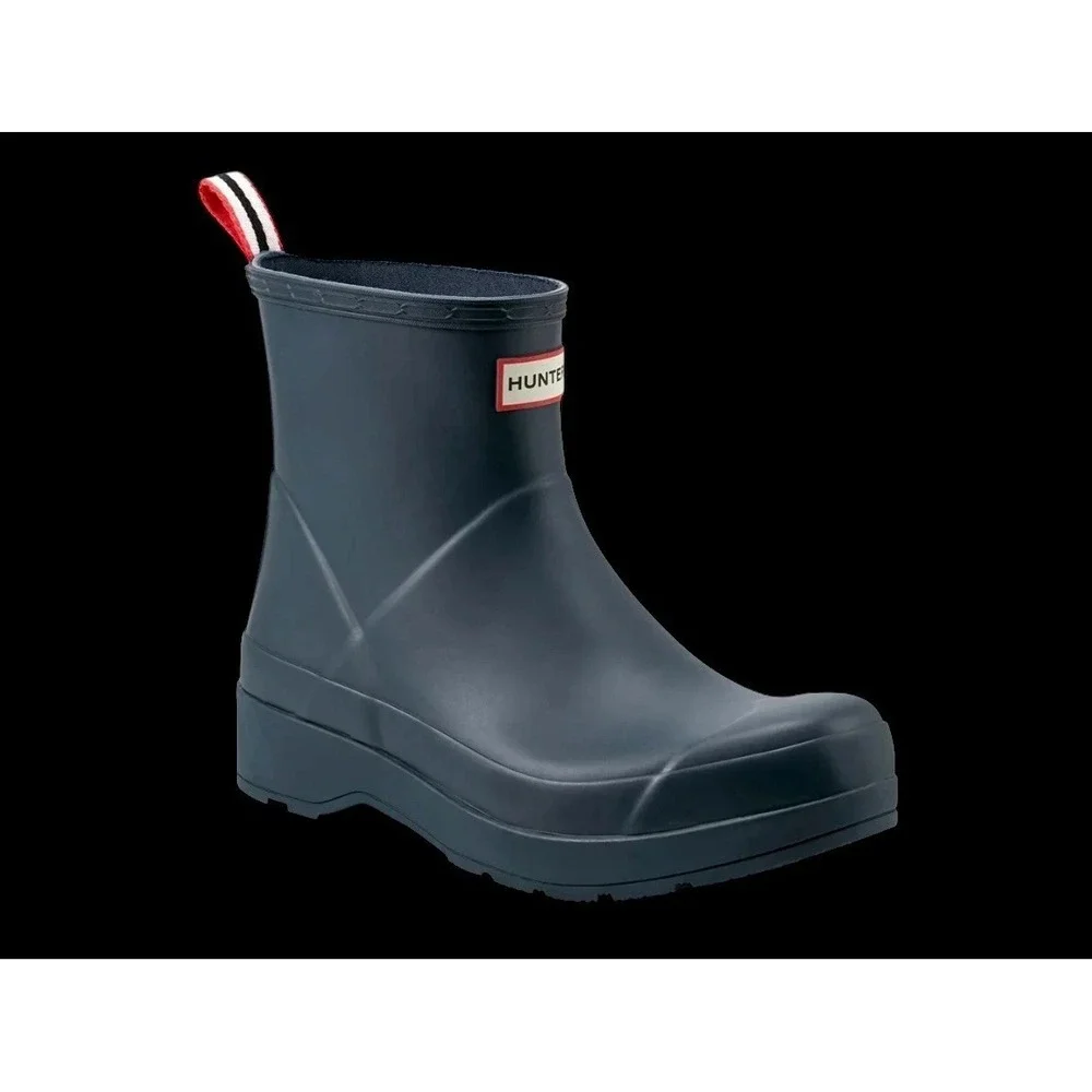 Size 12 - HUNTER M PLAY SHORT BOOT Rain Boots MFS9088RMA Valtameri Blue